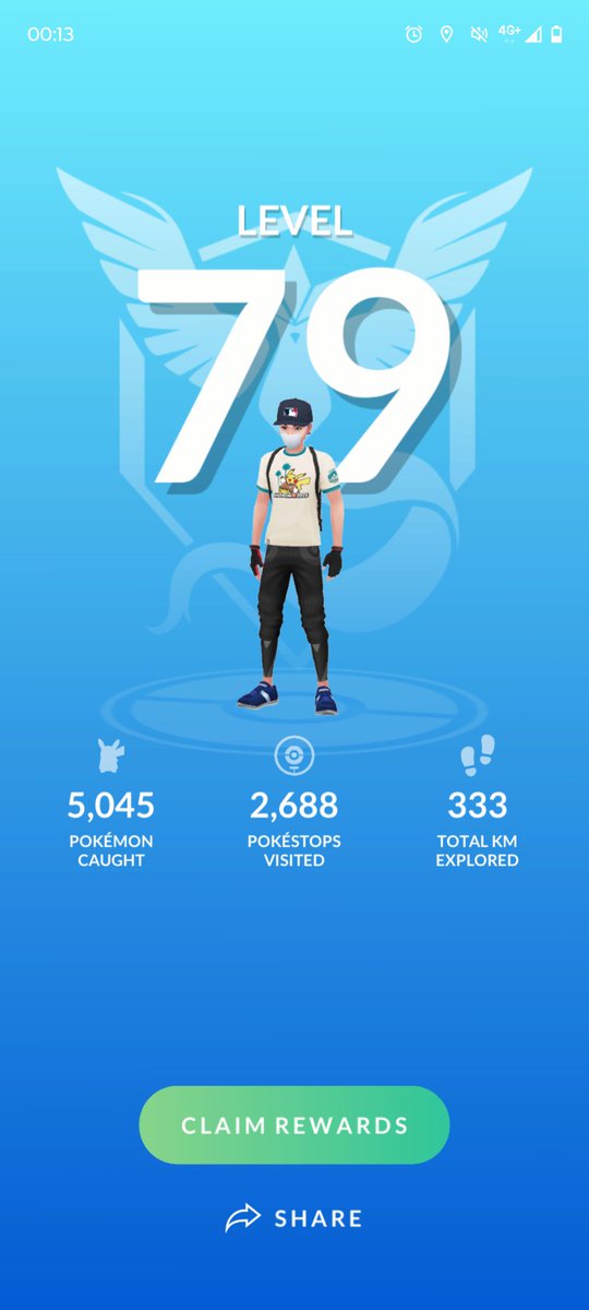 OldSkool4evr's tweet photo. Level 79....let's goooooo !! 🎉
😎 💪 🎉 
#PokemonGO #PokemonGOfriend #MemoriesInMotion #PokemonGOfriends #Pokemon #Level79
#ポケモンGO #ポケモン https://t.co/xQI0oRjxcs
