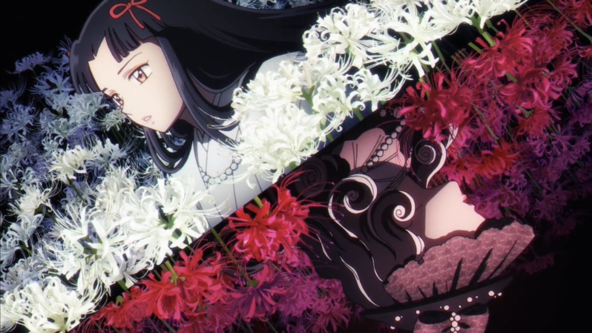 Mao's ending theme has even more beautiful visuals in it. I can't
