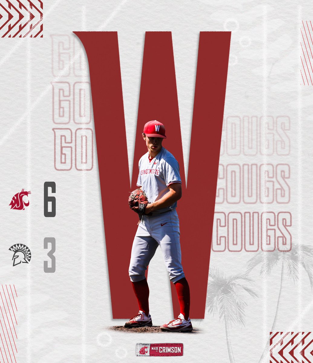Cougs take the series‼️
#GoCougs | #MadeOfCrimson