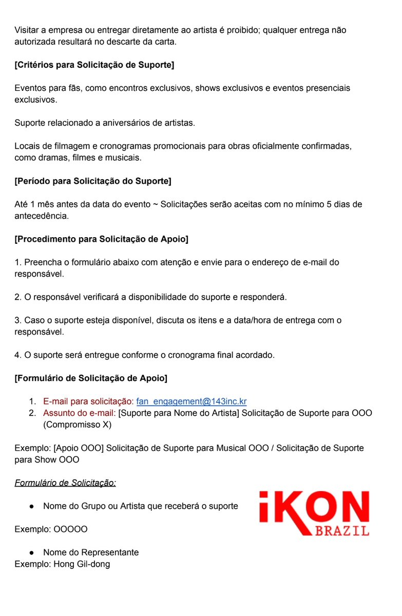 iKONBrazil2's tweet photo. [📢] INSTRUÇÕES PARA (ENVIO) DE CARTAS DE FÃ E SUPORTE (AO ARTISTA/GRUPO)
_
TRAD &amp; ADAPTAÇÃO: iKON Brazil 
#아이콘 #アイコン #iKON https://t.co/sGFhBo8nDb