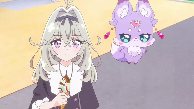 また違うアイス食べてる・・・ #precure