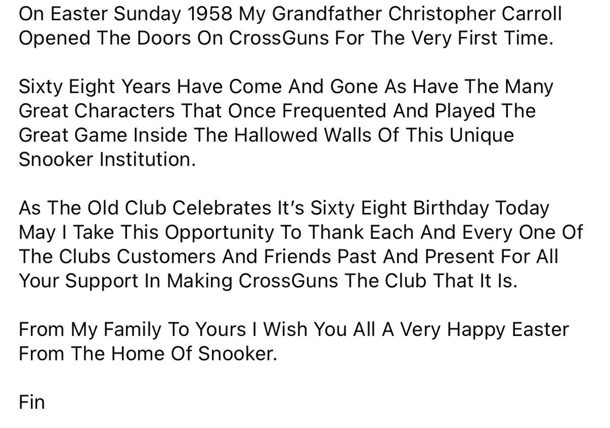 CrossGuns Snooker Club 🍀 tweet media