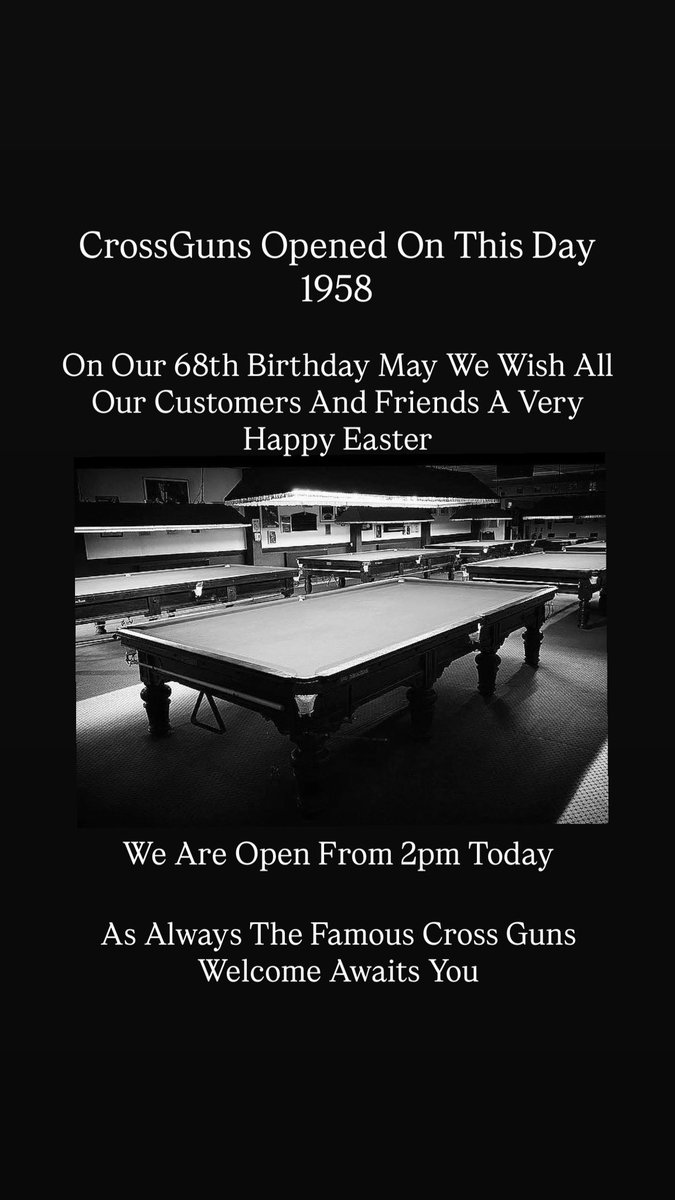 CrossGuns Snooker Club 🍀 tweet media