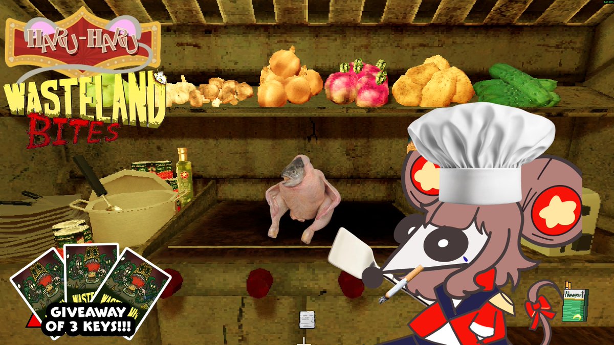 WE COOKING BOIS AND THERES SOMETHING SPECIAL ON THE MENU <a href="/CosmicDev117/">CosmicDev</a> gave me 3 giveaway keys for the game! make sure to follow me on twitch and join the stream to join the giveaway ORDER UP!