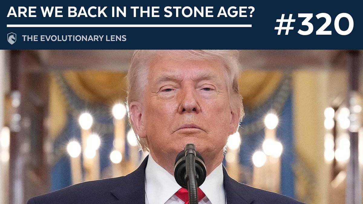 thedarkhorsepod's tweet image. Add Episode 320 of The Evolutionary Lens with @BretWeinstein and @HeatherEHeying, “Are we back in the stone age?” to your podcast playlist:

"We discuss whether it can happen here, or again. It is genocide. Growing up in a secular Jewish household in the 1970s and ‘80s, Bret
