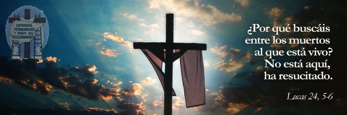 DescenESP's tweet photo. ¡Cristo ha resucitado, aleluya! 
¡Feliz Pascua de Resurrección, aleluya! https://t.co/nQ71Uq0Fv5