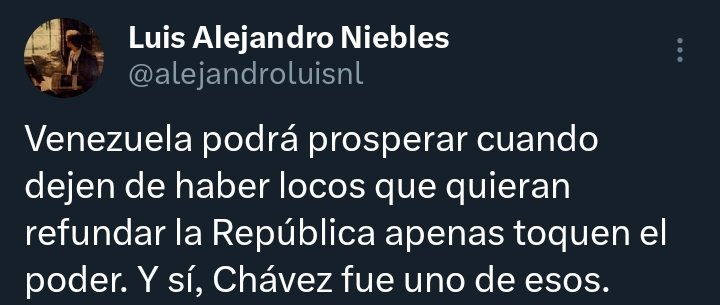 Luis Alejandro Niebles tweet media