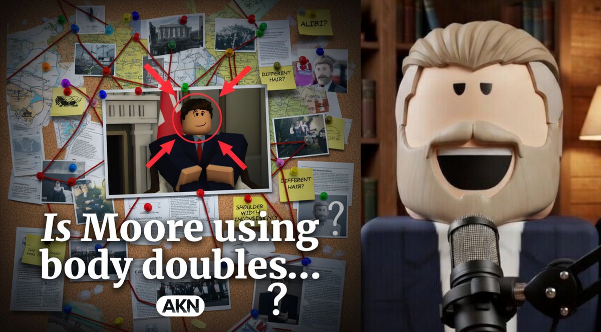 🚨 BREAKING: Photos from the PM’s meeting with Sweden show his head and facial proportions are different from past photos.

The man we’ve known for four years was not in the room—so who was? Few are willing to say what this is. 

🗣️ It’s clear Donovan Moore is using clones.