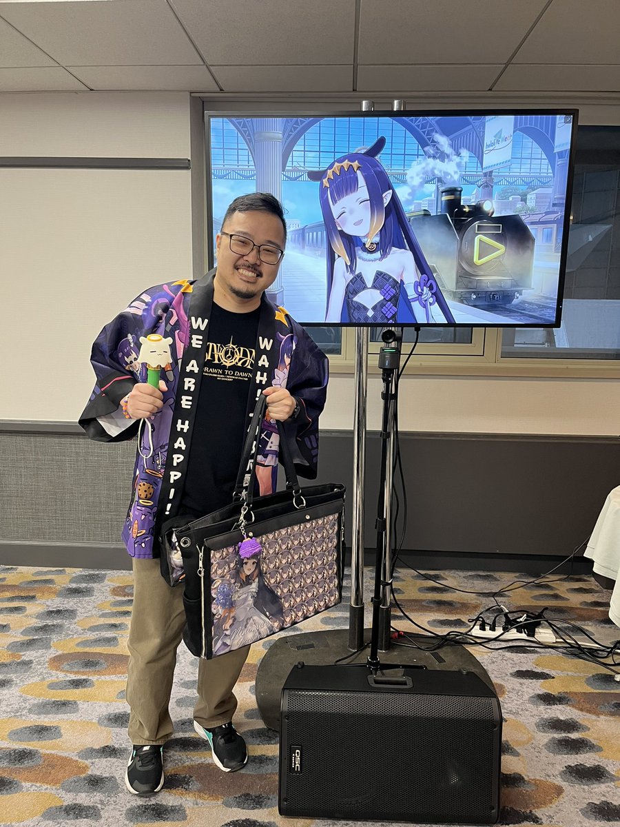 It was a dream come true to finally meet you after almost 6 years as a fan! You’re an inspiration to me and so many others!! Your giggles will power me for 10 million years more than any cookie! I love you Ina!! 🥹🥹🥰💜💜

(Big ups itabag borrow @Raegi)

#TakoTime
#hololiveMeet