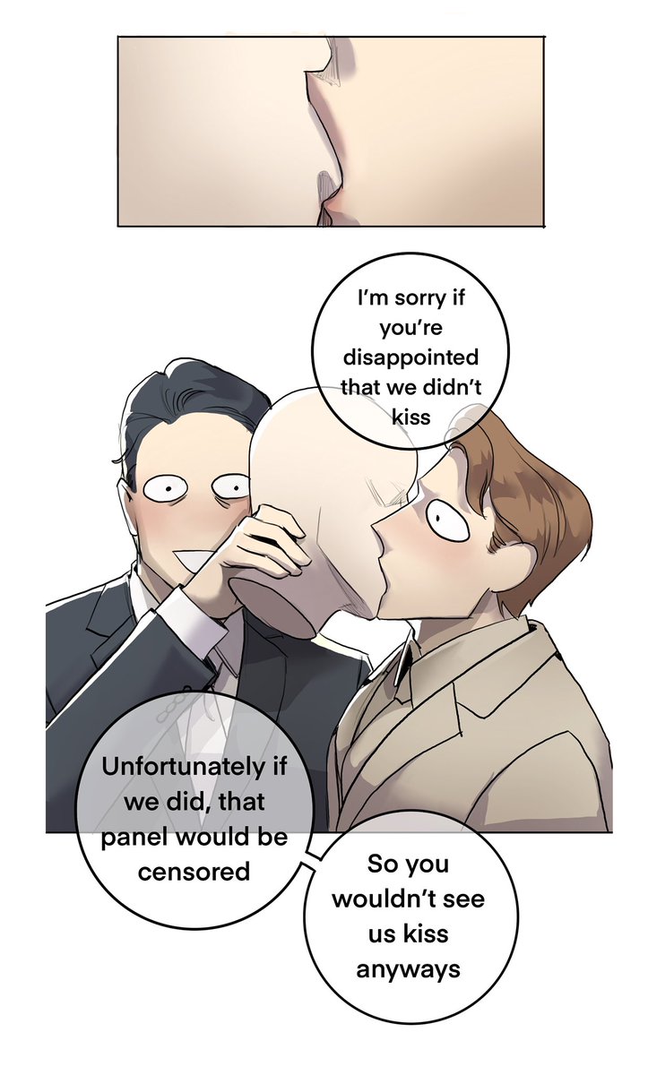 No men kissing allowed