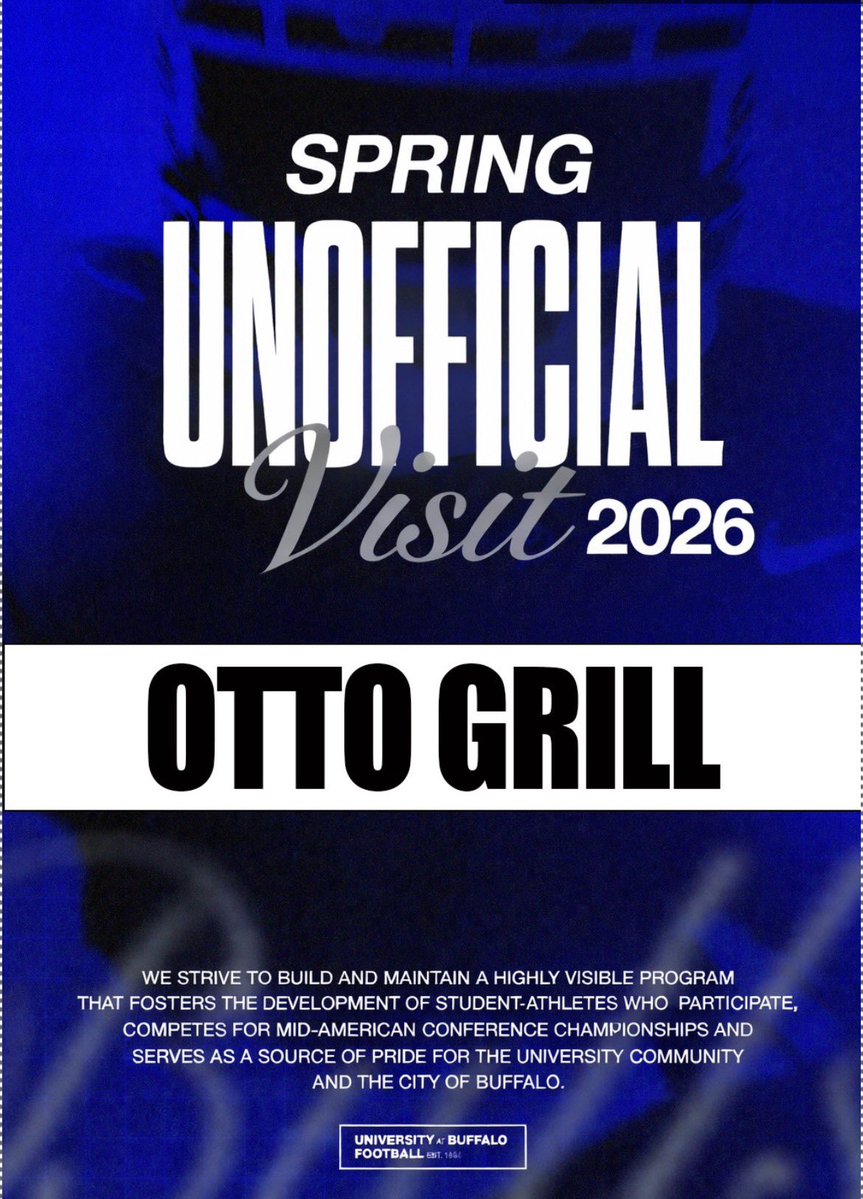 Otto Grill (27 OL, 6’ 6’ 1/2 285lb) tweet media