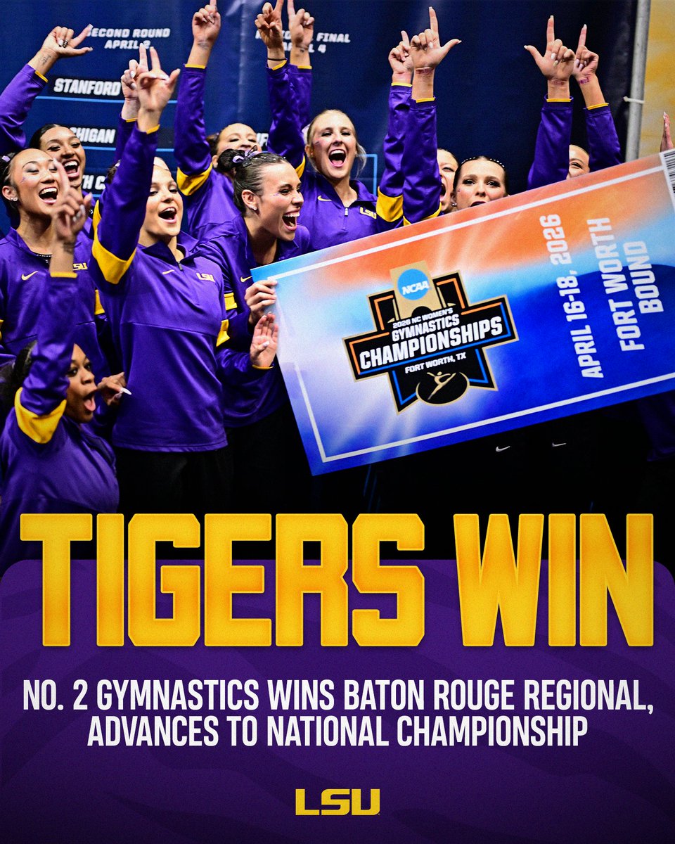 LSU Tigers tweet media