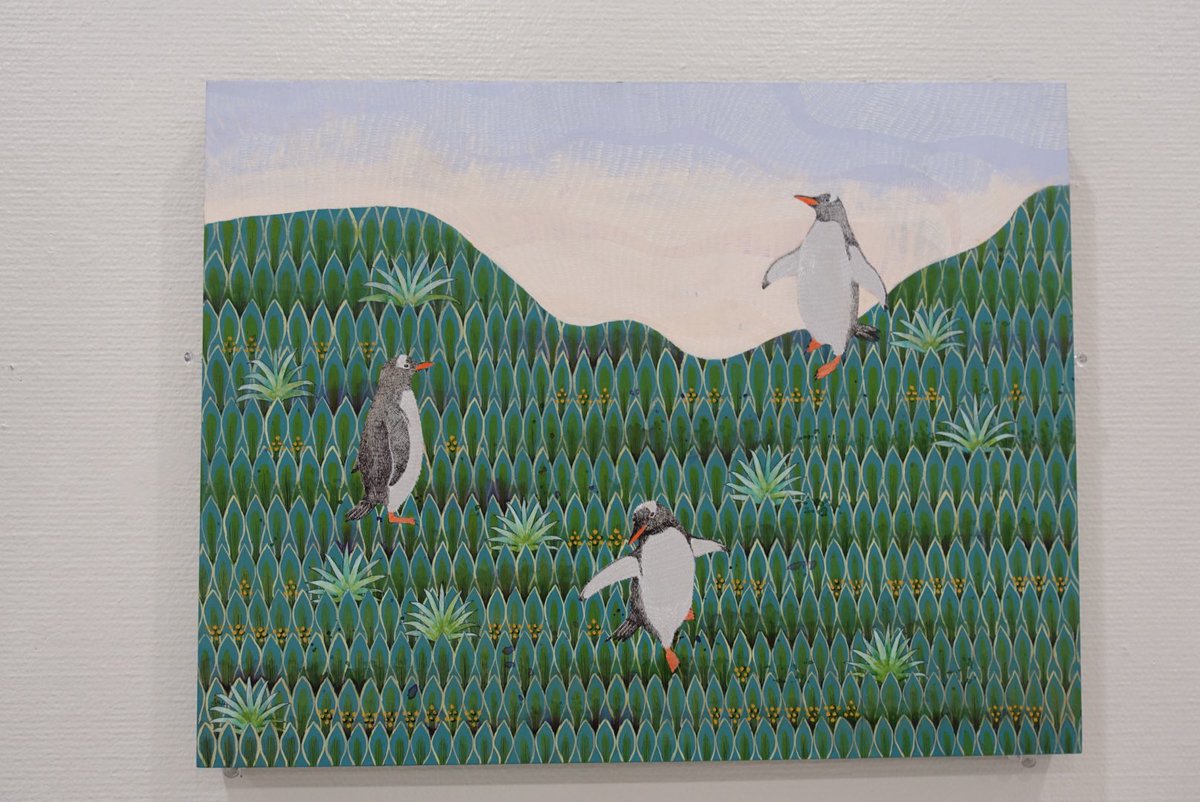 ぺん長です
今日の一枚はこちら
#ペンギンアート展ファイナル 
#ペンギンアート展
#ペンギンアート展祭りの後