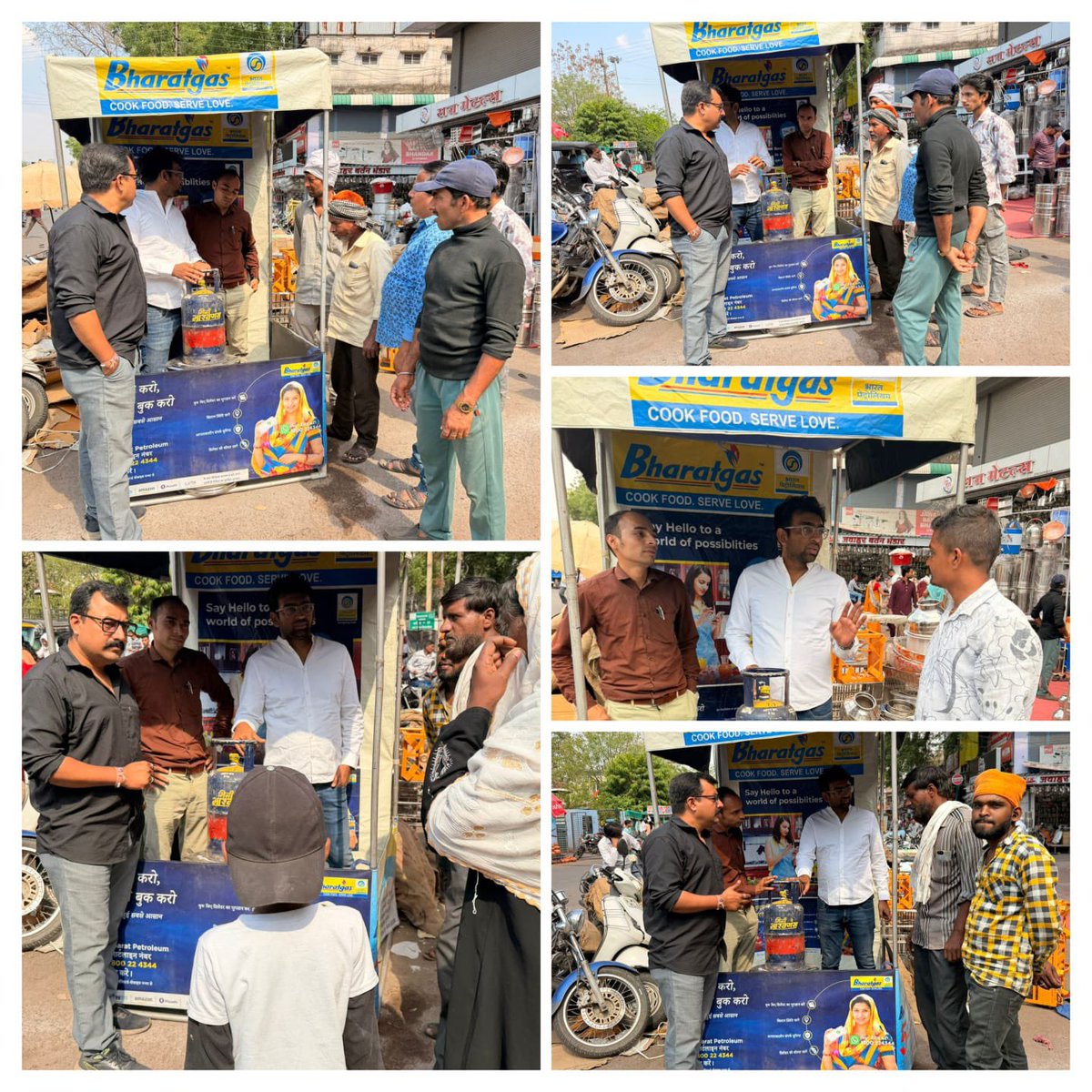 BPCLIndore's tweet photo. Very Good response received in the #FTL Campaign conducted in the Khandwa Town under Indore #LPG Territory 

#StayCalmIndia
@PetroleumMin
@HardeepSPuri
@Secretary_MoPNG
@bpclimited https://t.co/jnIdRM4LtT