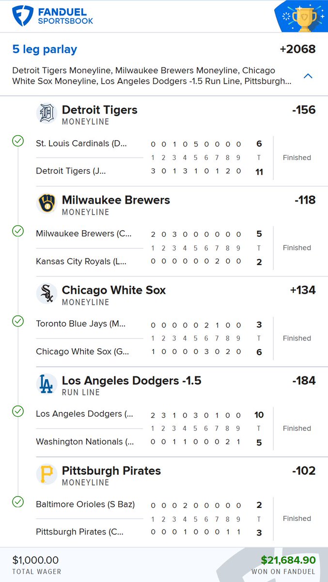 Out of Line Bets tweet media