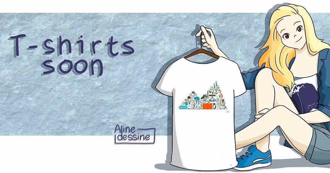 Aline__dessine's tweet image. #climbing #escalade #tshirt #drawing #dessin #illustration #alinedessine #blonde #clothes
Soon l’ll sell Tshirts on my page: facebook.com/alinedessine