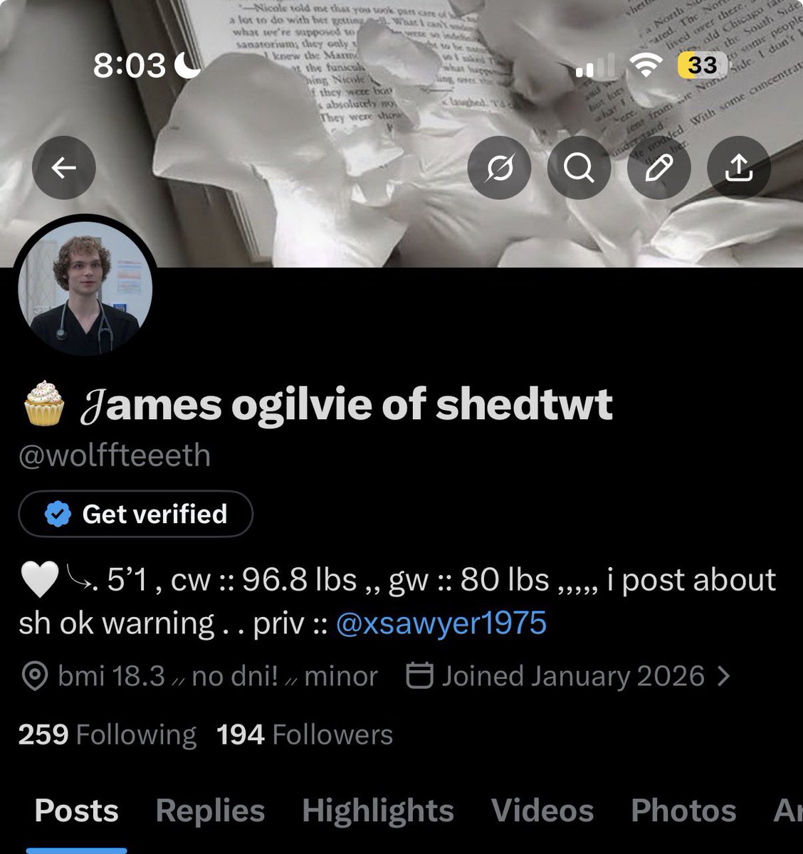 🧁 𝒥ames ogilvie of shtwt tweet media