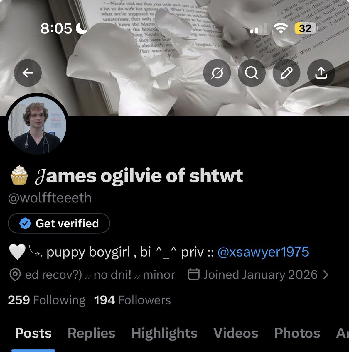 🧁 𝒥ames ogilvie of shtwt tweet media