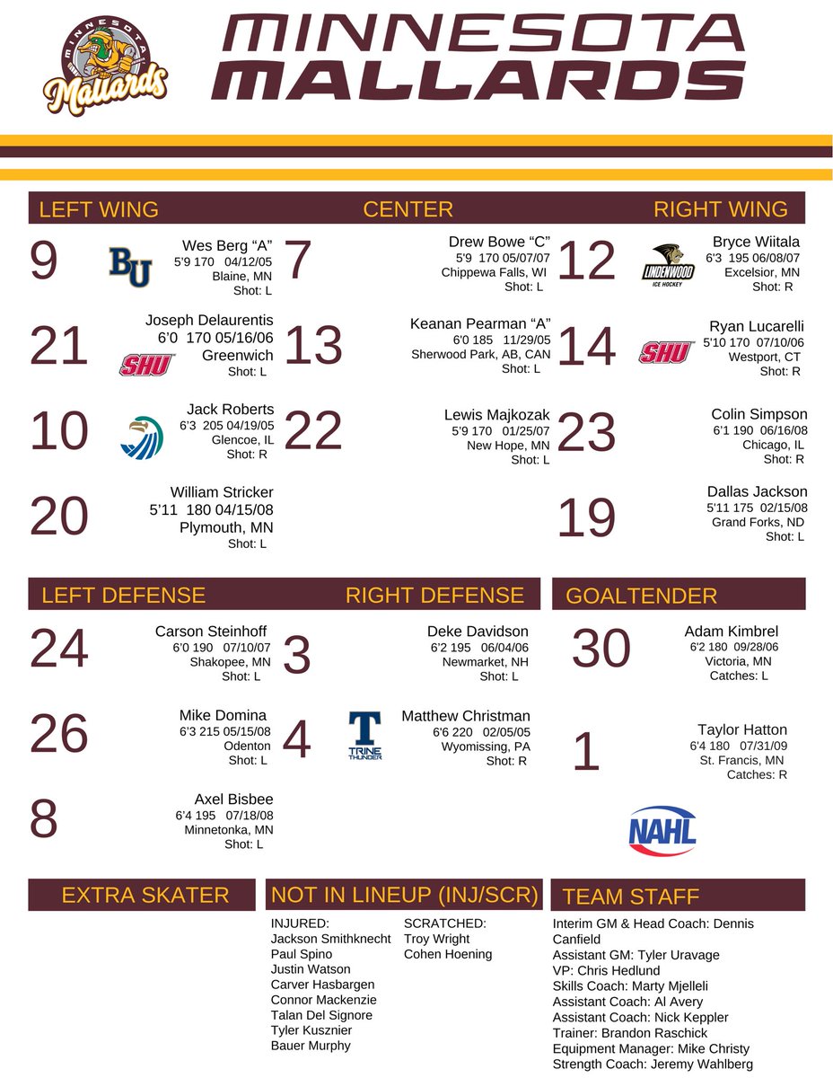 Minnesota Mallards tweet media