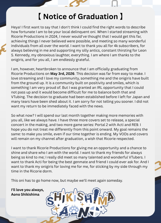 Aono Shikishima 😈 ⛓️ Ricorie Productions tweet media