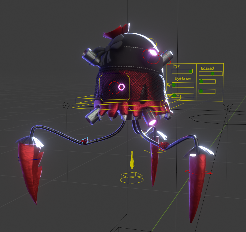 I'm also working on the Nori crab model, a remaster of the last model I made of her 1 or 2 years ago. This model will also be free!