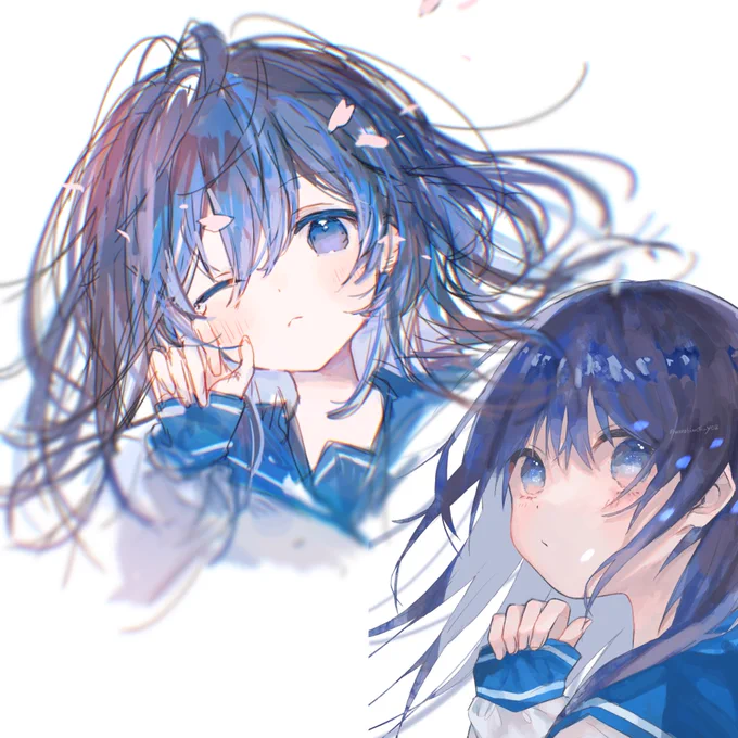 6年前の絵をみつつ描いてみるなどする