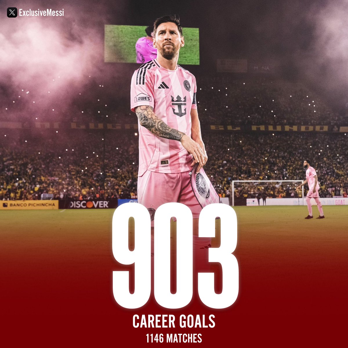 Exclusive Messi tweet media