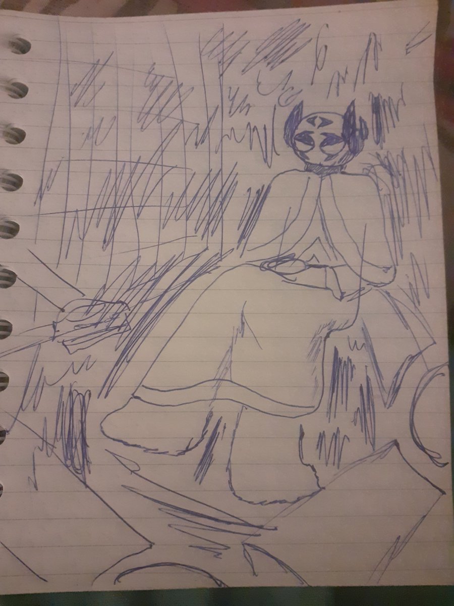 Sketchbook pages
Two drawings I already digitalized + Two I haven't yet