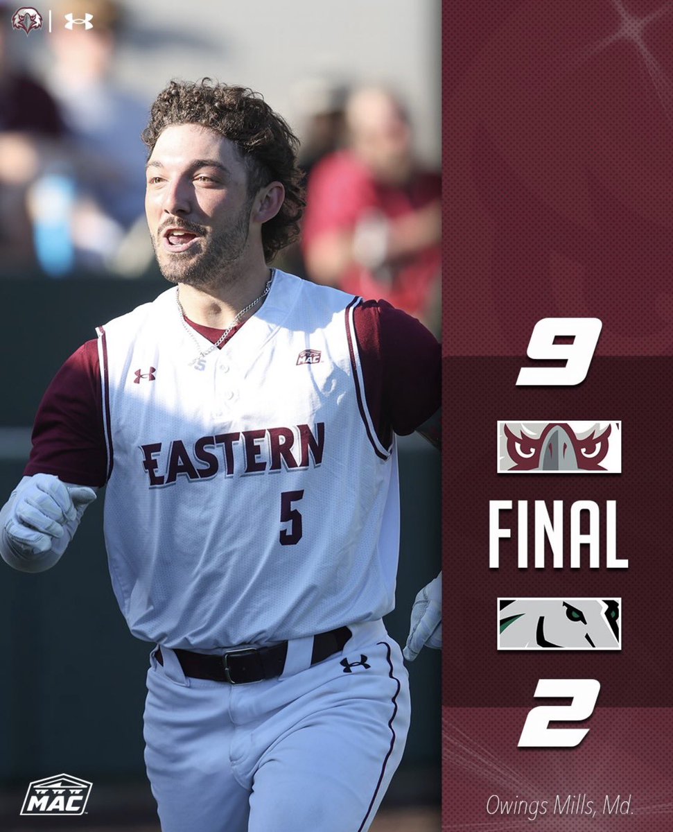 Eastern University Baseball tweet media