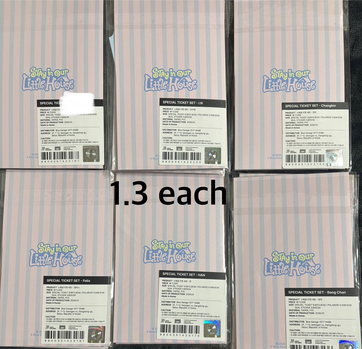 daeripc's tweet photo. 스키즈 팬미팅 엠디 양도

- unopened
- 피켓 우치와 / 스페셜 티켓 세트 

- 택배 shipping 0.4

https://t.co/88v63Egyir
skz fanmeeting 스트레이키즈 wts sell hyunjin felix han in leeknow bangchan seungmin changbin 한 현진 필릭스 아이엔 방찬 창빈 승민 리노 https://t.co/AUxLokoLyS