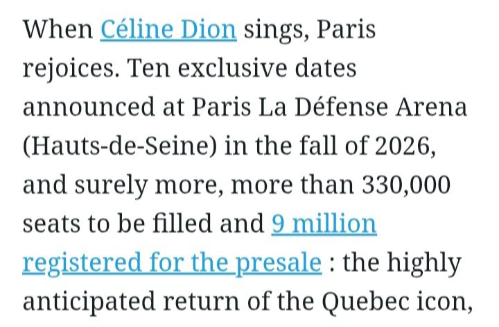 Céline Dion Crave tweet media