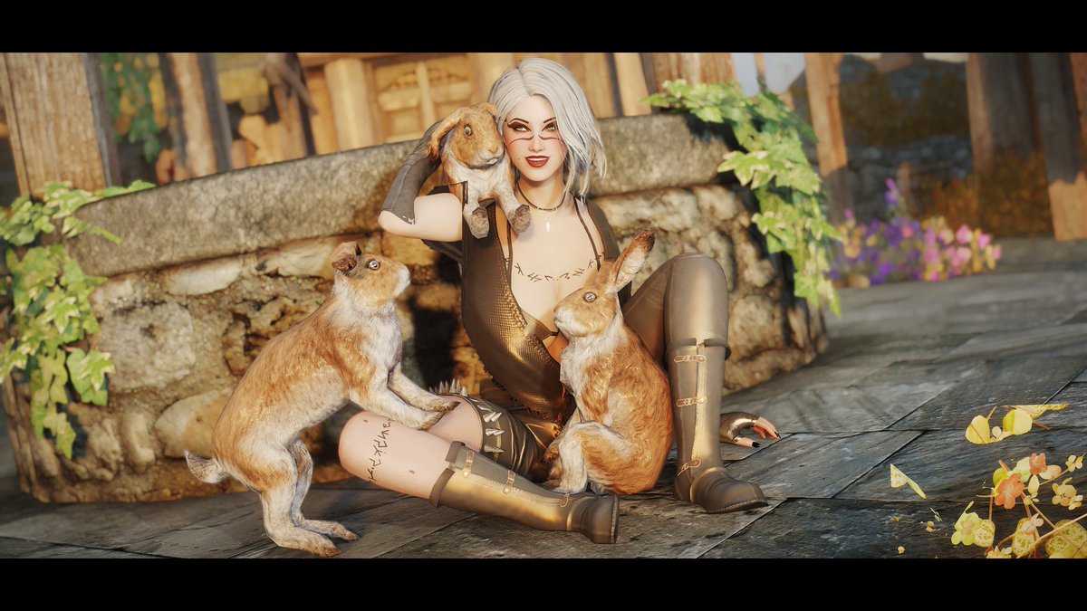 When the World Smiled Back - Happy Easter! 🐇
#SkyrimSE #SkyrimMods #SkyrimScreenshots #YvelleSkyrimJourney