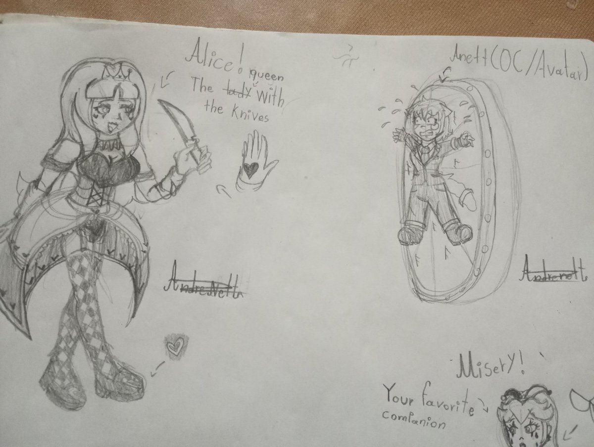 Cami_Saori2's tweet image. Hoy les muestro el nuevo diseño de Alice de mi universo alternativo "MarchiClown". En este AU Alice es una adicta al peligro, le encanta correr riesgos y es una experta en trucos con cuchillos. 🔪❤️ #MTMB #aliceaduraice #MarioTheMusicBox #marchiclown