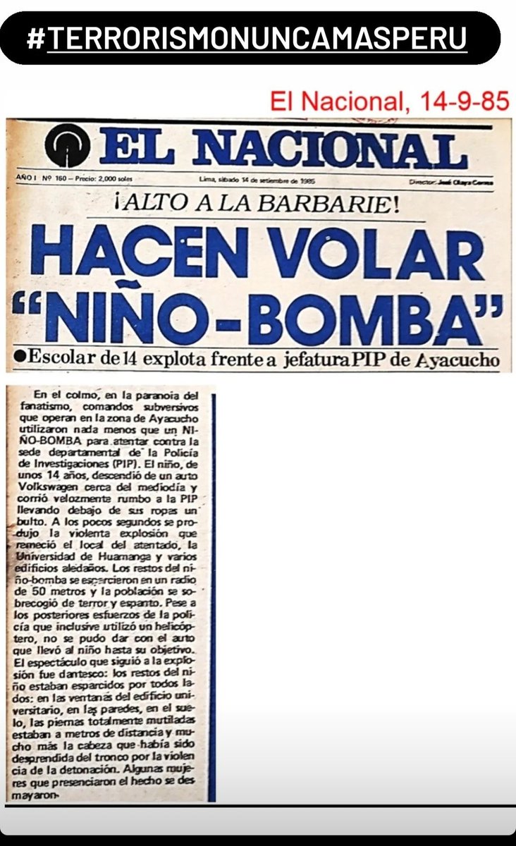 nitobravocool's tweet photo. HAY QUE SER ZDM TRAIDOR Y ARRASTRADO PARA PROPONER EL SUICIDIO DEL PERÚ...
#LOPEZ_CHAU CANDIDATO DEL NARCO ESTADO MEXICANO... ALIADO DEL TERRORISMO ISLÁMICO INTERNACIONAL..
#izquierdaMiserableYTerrorista
@POTUS @DeputySecState @USEMBASSYPERU @USAmbPeru https://t.co/c9ocE4iXmI
