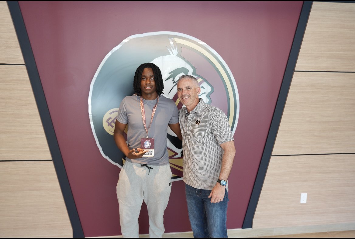 Pr1nceton_'s tweet image. Appreciate the FSU staff for the unofficial invite. Had an amazing experience! #GoNoles 🍢