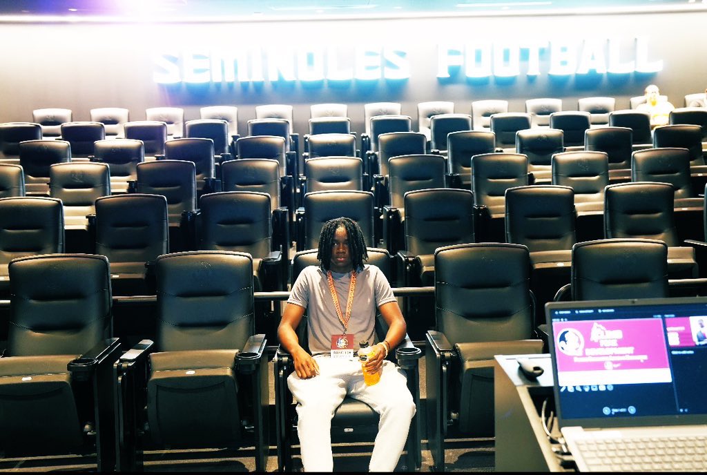 Pr1nceton_'s tweet image. Appreciate the FSU staff for the unofficial invite. Had an amazing experience! #GoNoles 🍢