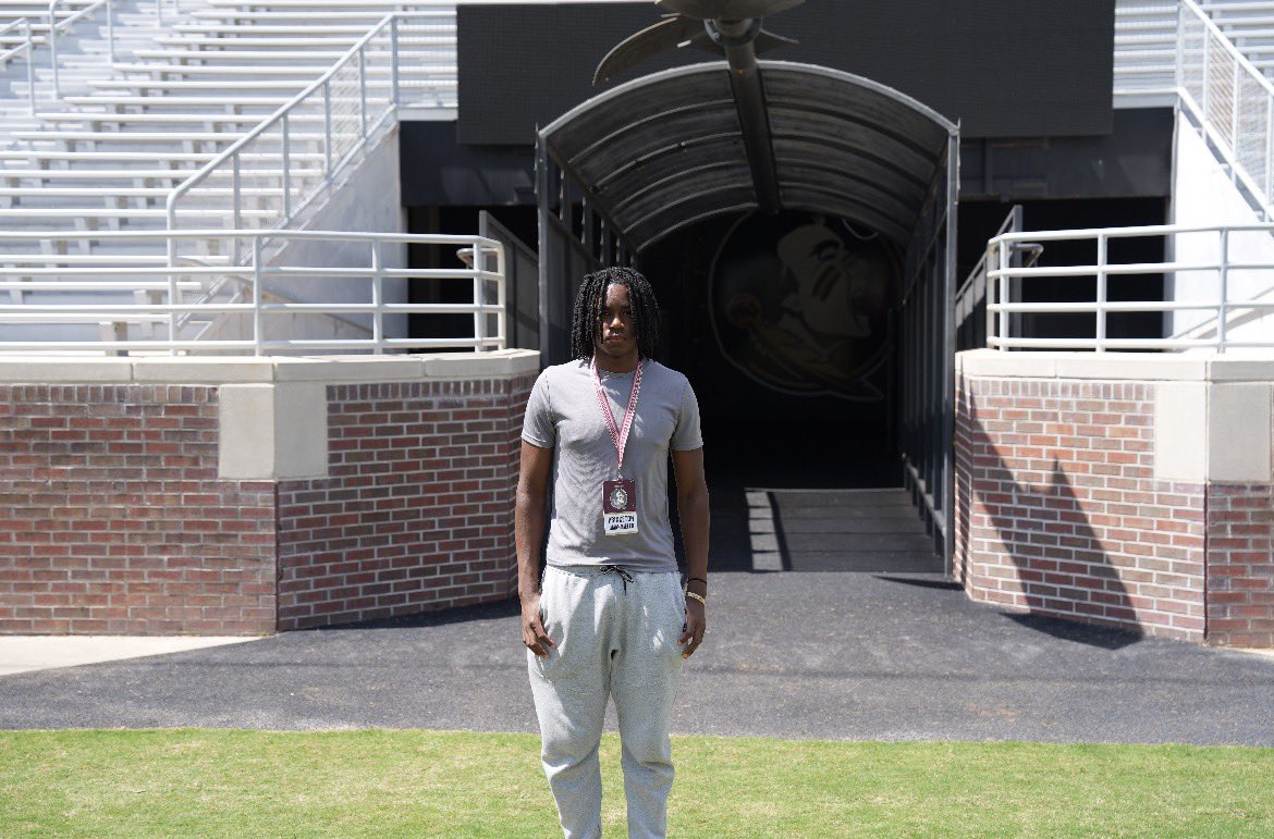 Pr1nceton_'s tweet image. Appreciate the FSU staff for the unofficial invite. Had an amazing experience! #GoNoles 🍢