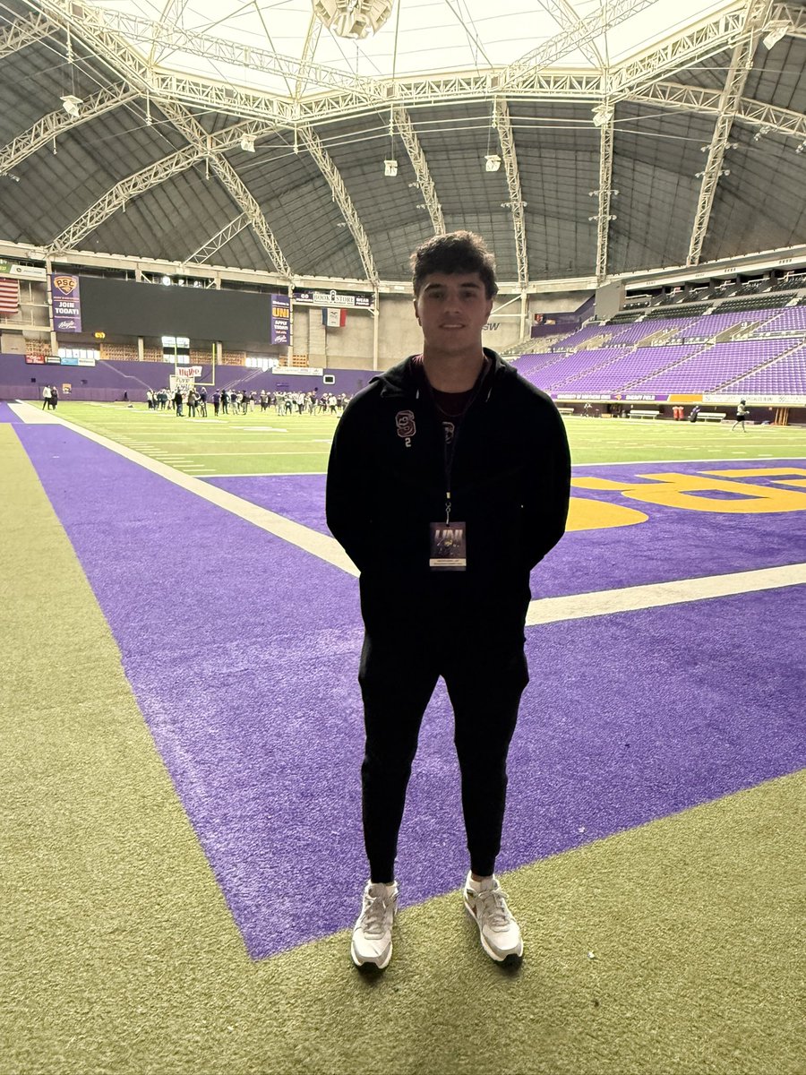 MasonCasso_'s tweet photo. Had an awesome time @UNIFootball Junior Day today! Thanks to @tstepsis, @CoachHupke, @UNI_CoachSmith, @Coach_OC_ , @Coach_JohnsonJ, @CoachGonos and the rest of the coaching staff for a great visit. Enjoyed seeing the trust and chemistry within the team during practice!

@RSHS_Football @JPRockMO @GSV_STL @CoachReedLive @BrendanThompsn @PrepRedzoneMO @6starfootballMO