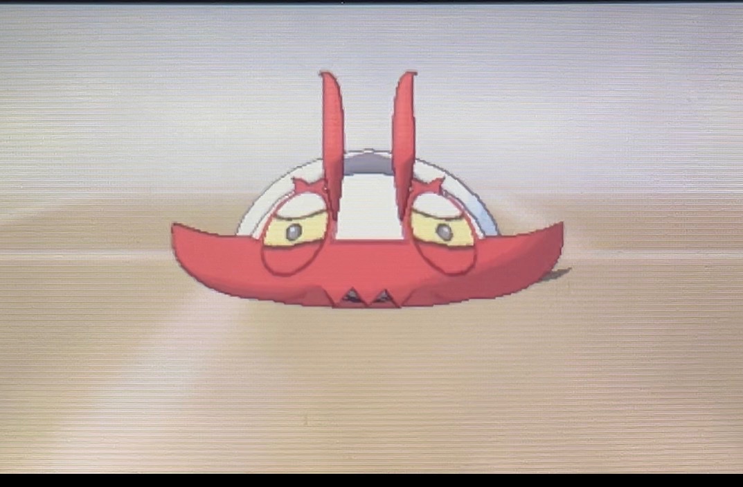 PortRaptor's tweet photo. Shiny Wimpod after 7103 SR’s! 6th member of my Trial Quest, and she really made me work to find her. But it was so worth it omgggg https://t.co/tXq4UsO8fb
