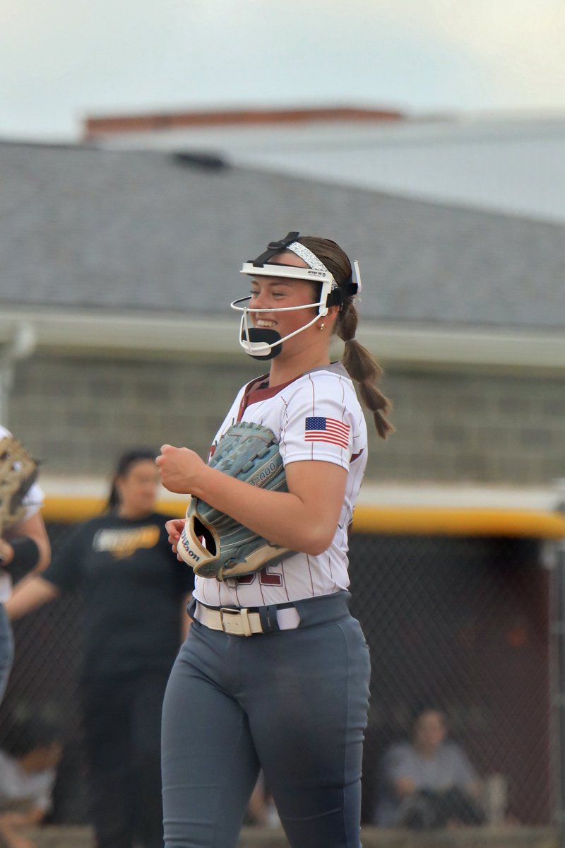AddisonSteproSB's tweet photo. How I feel after getting 12 K’s on our home opener for highschool on Tuesday!! https://t.co/EXJTi0ui1z