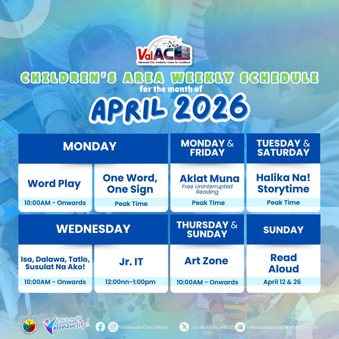 Valenzuela City Library tweet media