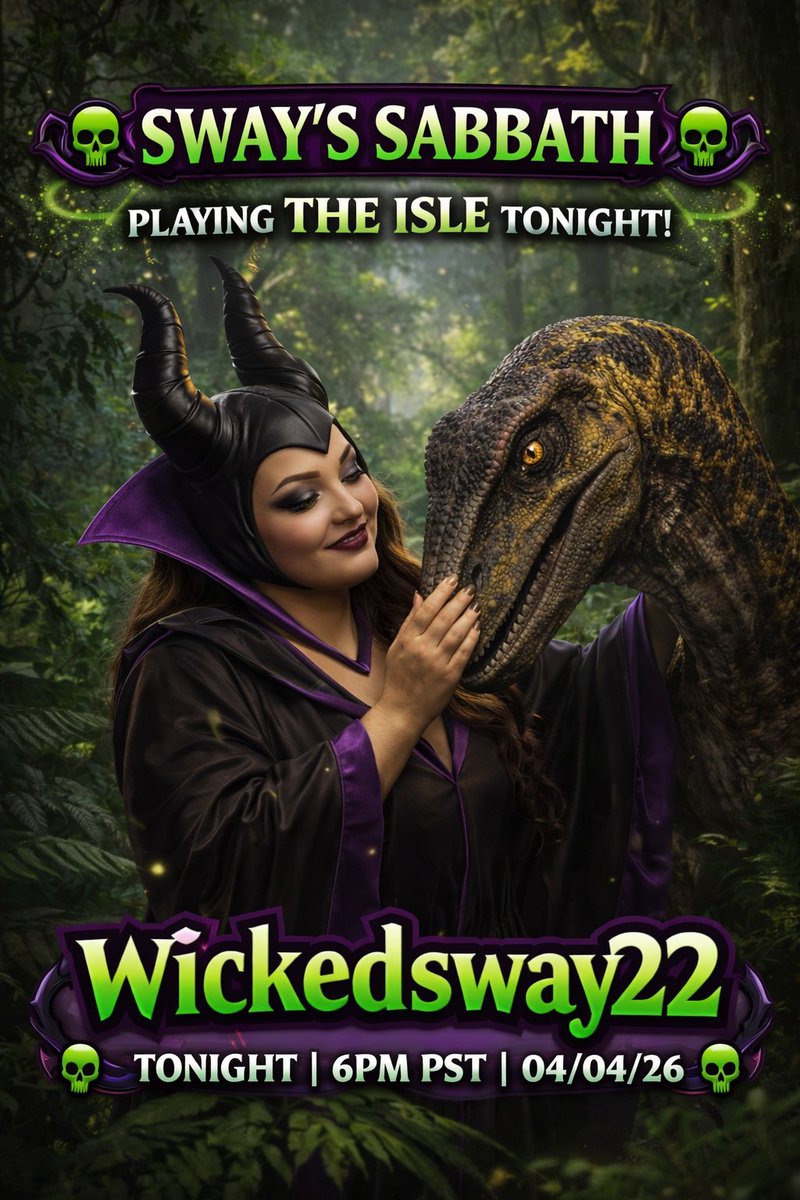 Join us tonight on twitch for dangerous dinosaur fun!!!