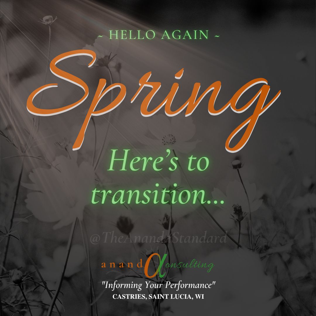 AnandaStandard's tweet photo. Transition: Shift… Transformation… Metamorphosis… Spring is a time for renewal and growth. A great time for strategic planning of activities, as the world around us brings clarity and increased energy. What are your organisation's plans for spring?
#AnandaConsultingSLU https://t.co/KRKbNusOzy