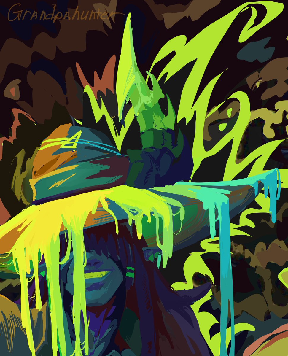 0randpahunter's tweet photo. Quikly colored in an old sketch... Hi Darkheart!! 🥰 https://t.co/pqOapr0wXq