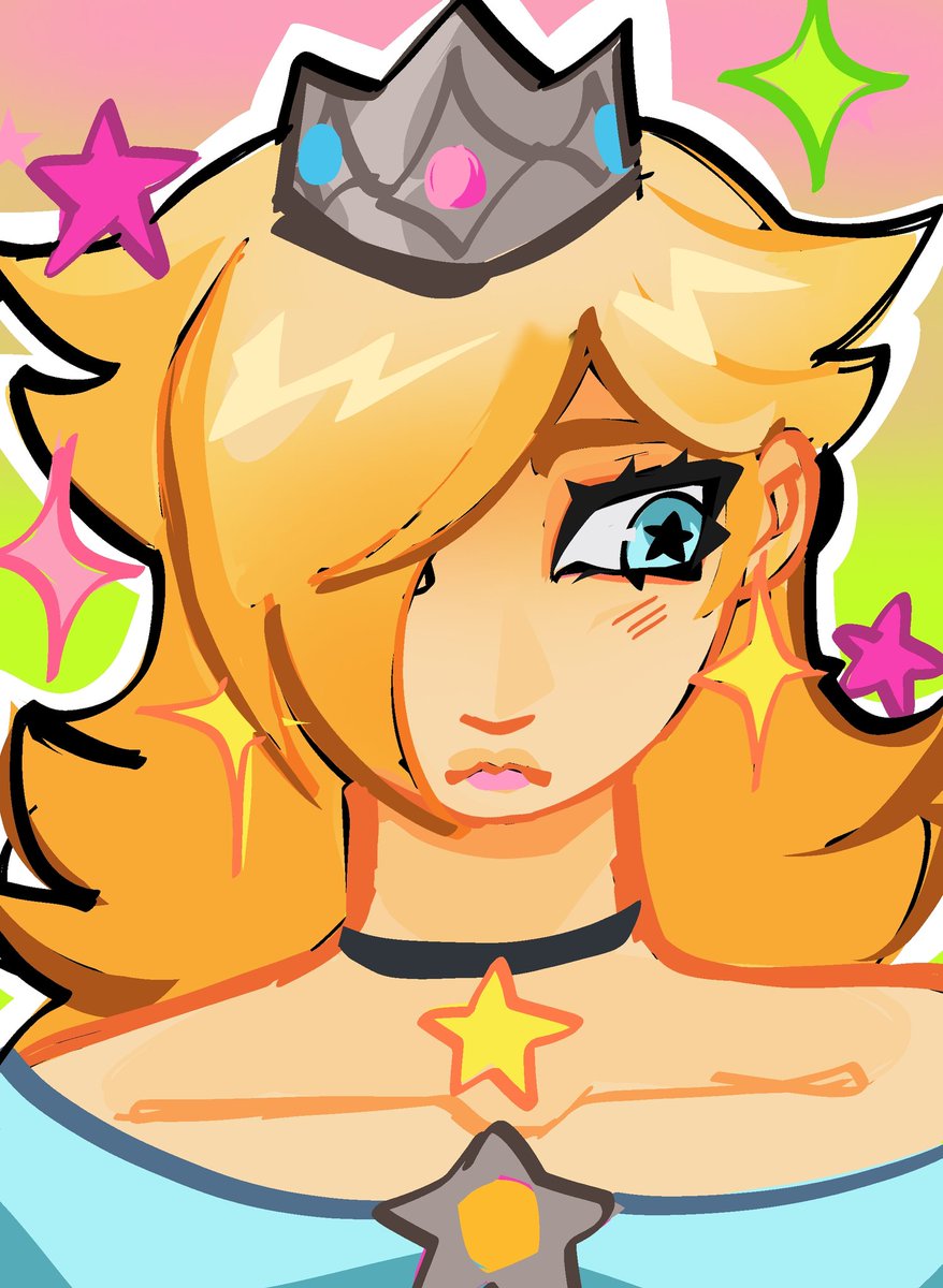 9patoso's tweet image. Rosalina mi señora #rosalina #mariobros