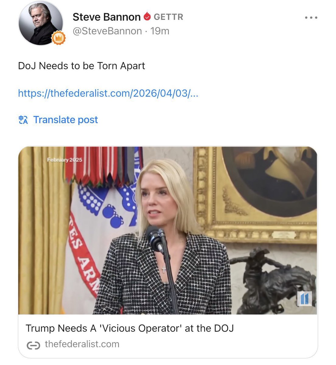 justice_trail's tweet image. 川普总统要继续对美国 #司法部 #DOJ 大刀阔斧的重组与调整！
前司法部长被撤职后，预计还要对排名第三的副司法部长斯坦利·伍德沃德进行职位调整，将民权司助理司法部长哈米特·迪隆提升为部门最高职位之一。

Harmeet Dhillon此前提到过美国司法系统被政治化，并竭力清理司法部的政治化部门！💪