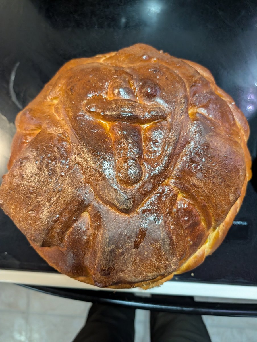 CoryLaflin's tweet image. The Luther Rose one was probably a little over proofed. #paska