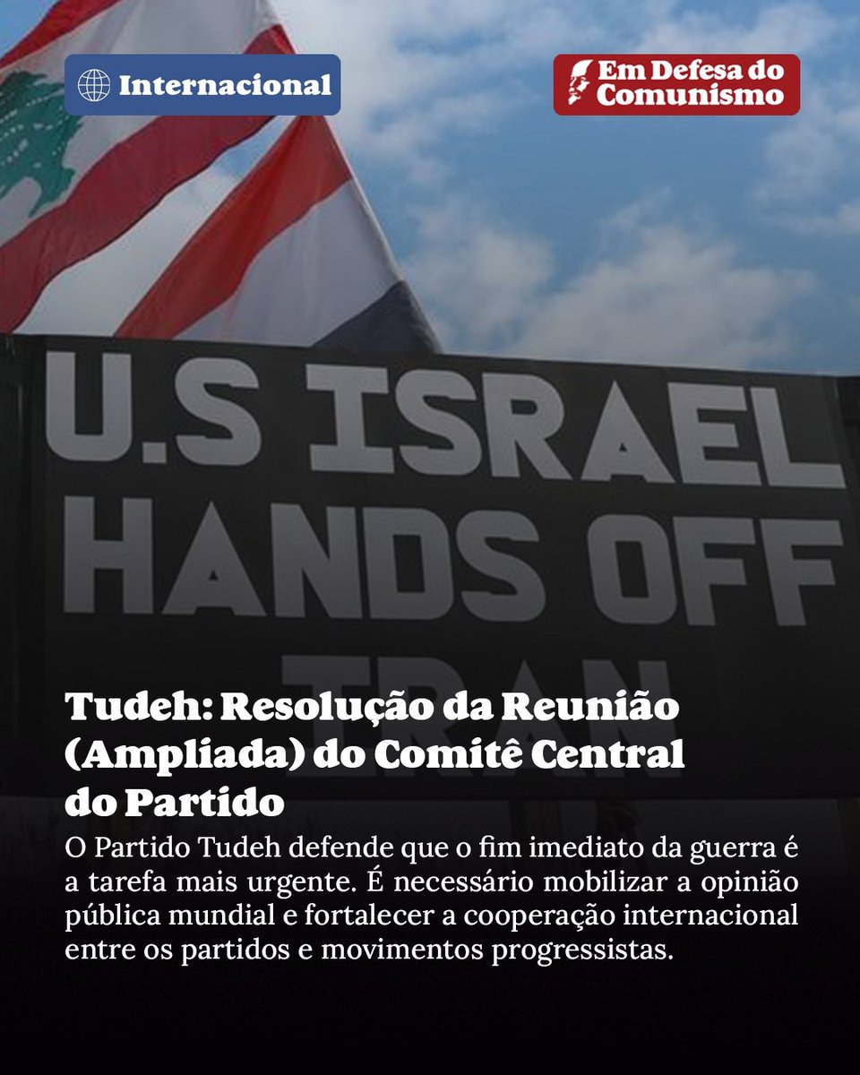 EDC - Em Defesa do Comunismo tweet media