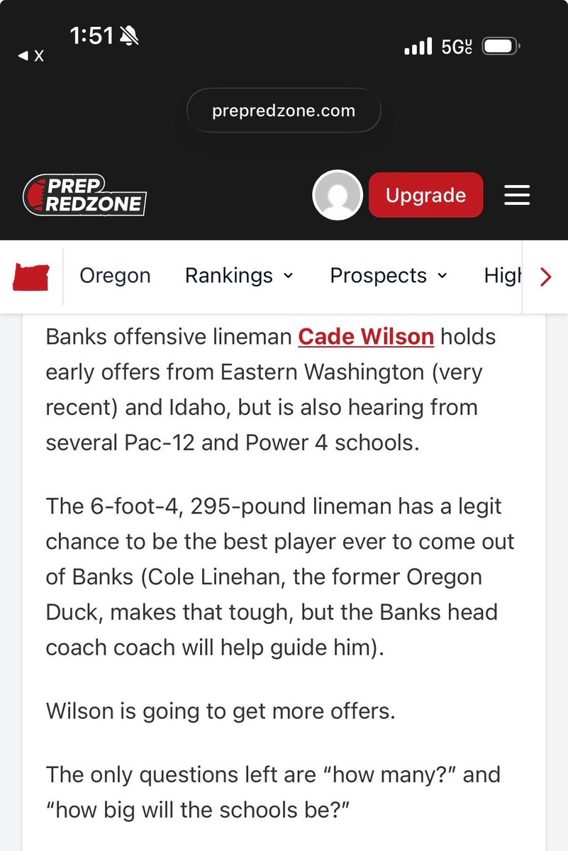 Cade Wilson tweet media