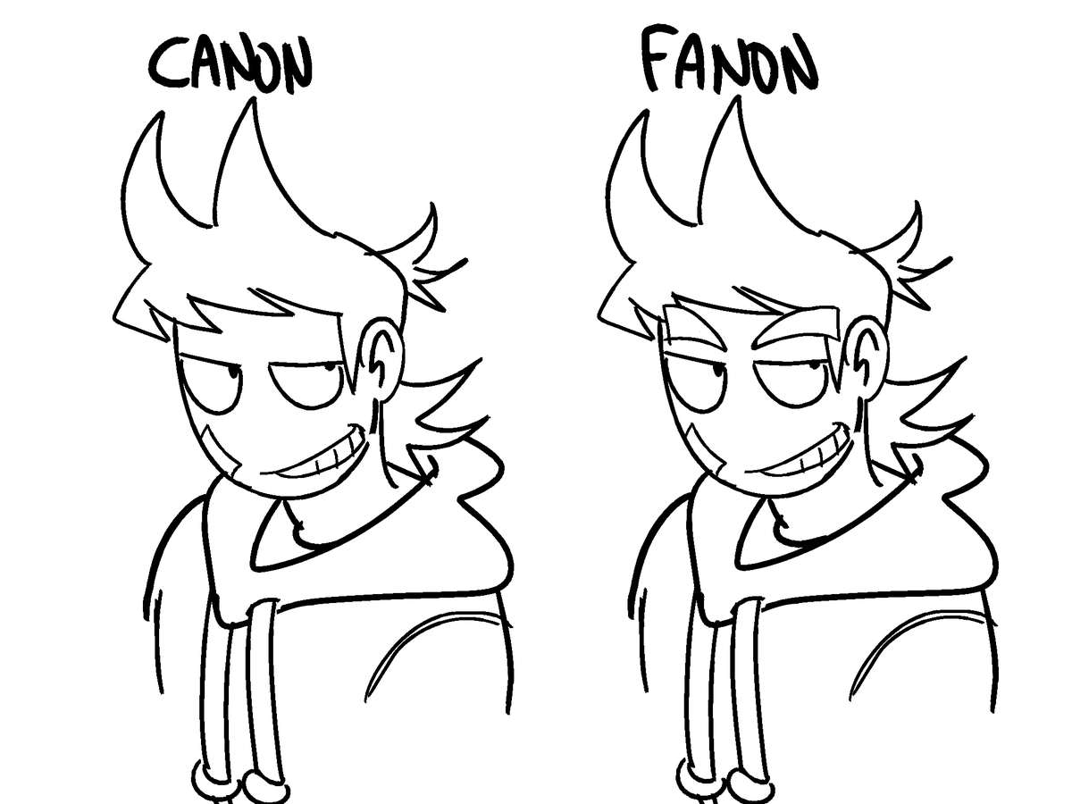 Nivotino's tweet image. I really like it when some artists draw Tord with huge thick eyebrows like hell yeah dude #eddsworld